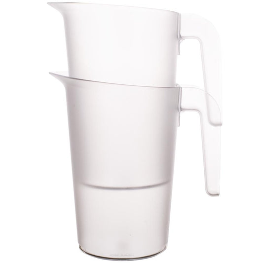FROSTI Kunststoffkrug 1 Liter - Klar (PET-G)