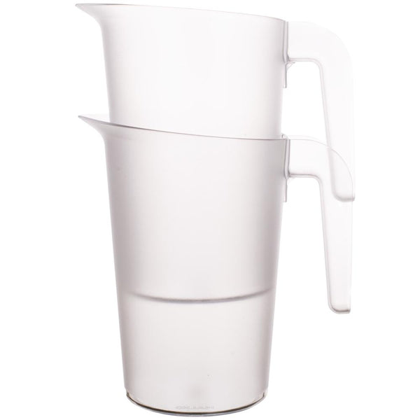 FROSTI Kunststoffkrug 1 Liter - Klar (PET-G)
