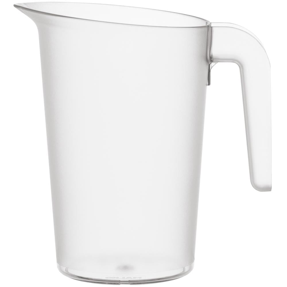 FROSTI Kunststoffkrug 1 Liter - Klar (PET-G)