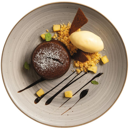 VALMERA Dessertteller - (Ø 20,5 cm) - Hellgrau