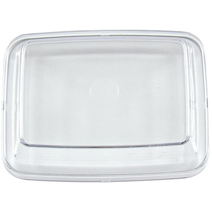 EURO Abdeckhaube 12 x 9 x 3 cm - Klar (Tritan)