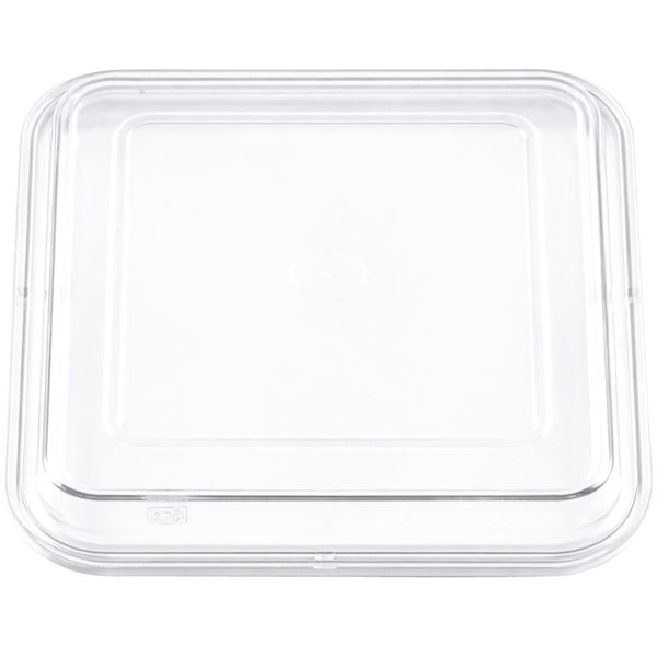 EURO Domdeckel 12,5 x 12,5 x 3 cm - Klar (Tritan)