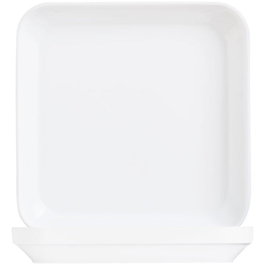 RESTAURANT Quadratteller - 20 x 20 x 3 cm - weiß