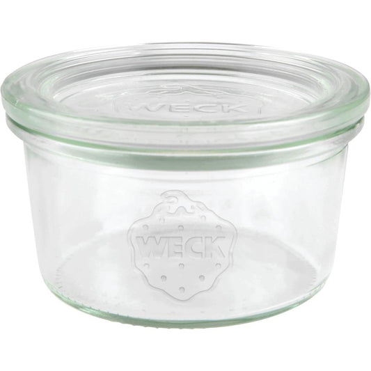 WECK Glas # 976 - Inhalt 165 ml (Rundrand 80 mm - Ø 8,8 x 4,7 cm)