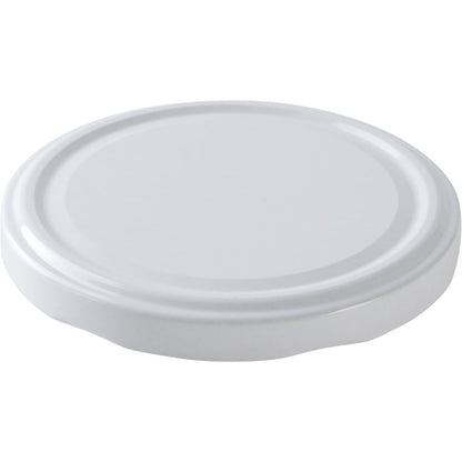 Deckel für Schraubverschluss-Glas Ø 8 cm - Weiß