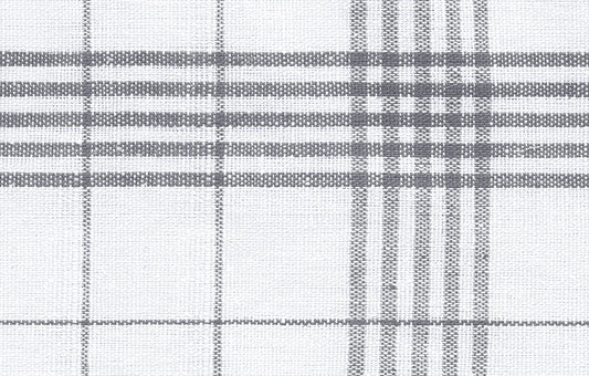 Geschirr- & Gläsertuch 50 x 70 cm - Grau-Weiß