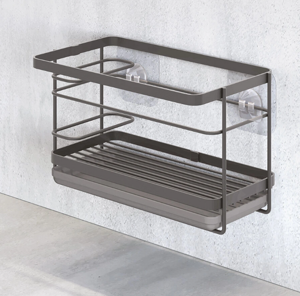 TOKYO LAVA Spülbecken Organizer U-Fix - beschichteter Stahl - 22 x 13 x 14 cm