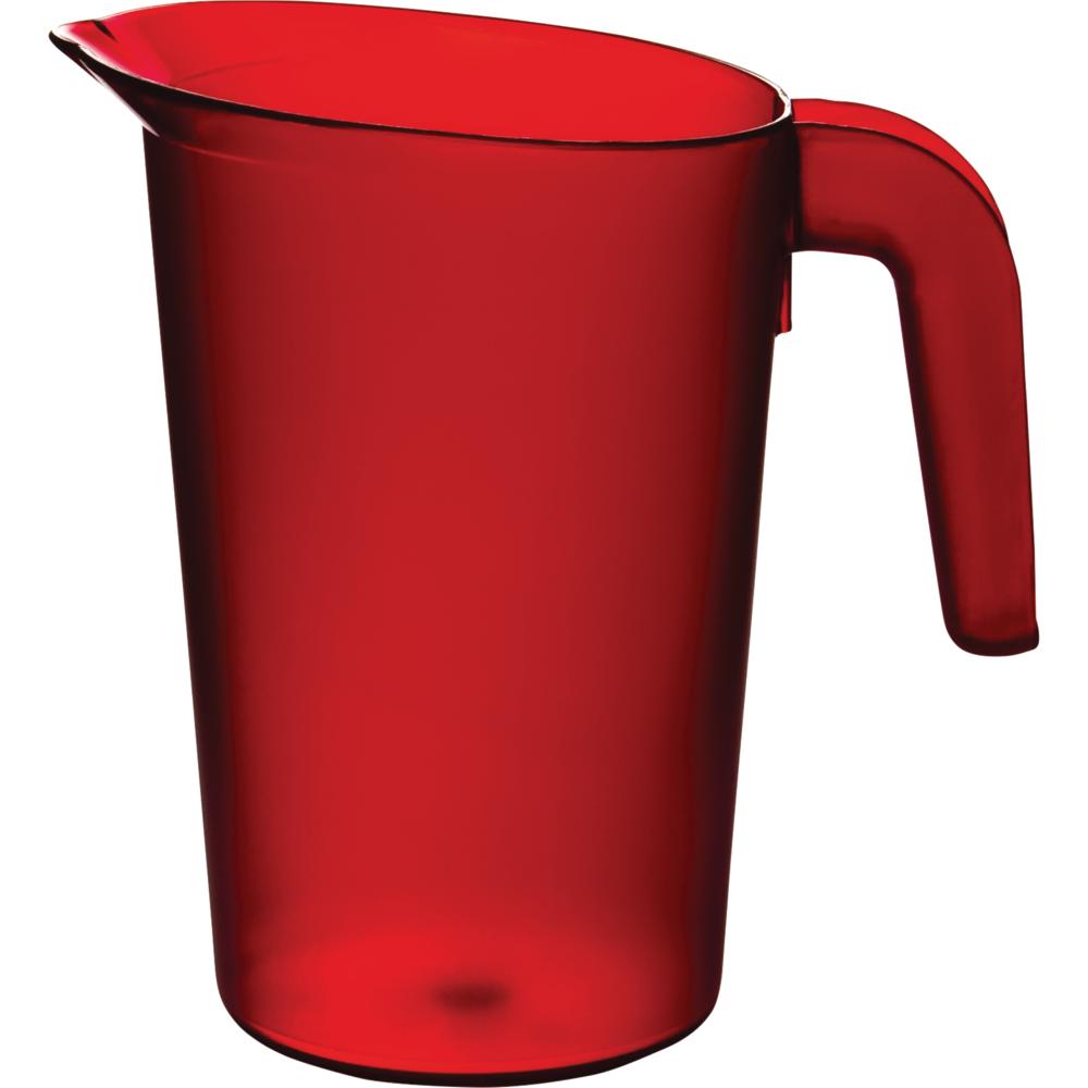 FROSTI Kunststoffkrug 0,5 Liter - Rot (PET-G)