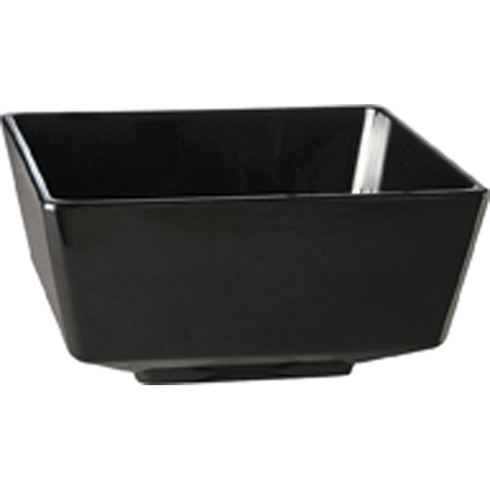 FLOAT Melamin-Schüssel 12,5 x 12,5 x 6 cm - (0,5 l) - Schwarz