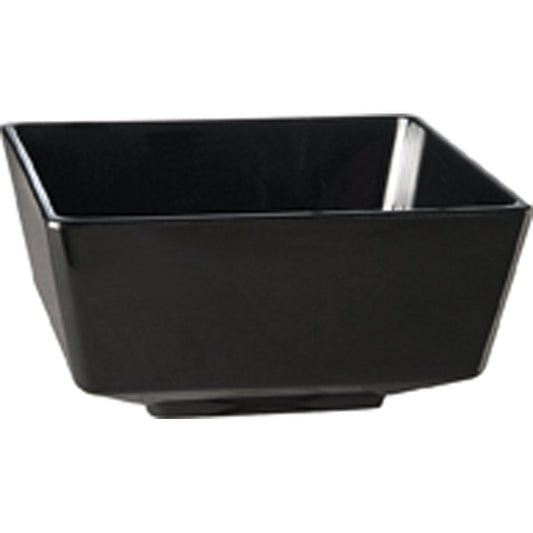 FLOAT Melamin-Schüssel 12,5 x 12,5 x 6 cm - (0,5 l) - Schwarz