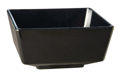 FLOAT Melamin-Schüssel 25,5 x 25,5 x 12 cm - (4,7 l) - Schwarz