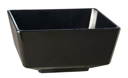 FLOAT Melamin-Schüssel 25,5 x 25,5 x 12 cm - (4,7 l) - Schwarz