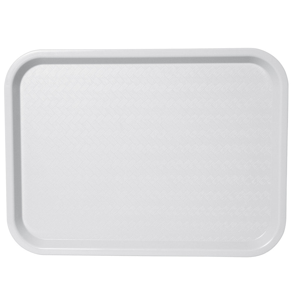 Snack-Tablett 33 x 26 cm - Weiß (PP)