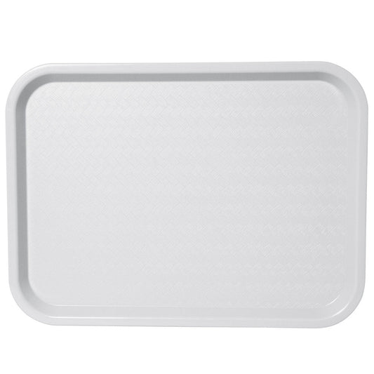 Snack-Tablett 33 x 26 cm - Weiß (PP)
