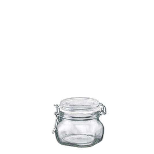 FIDO Bügelglas - 10,6 x 10,6 x 9,8 cm - Inhalt 0,56 l