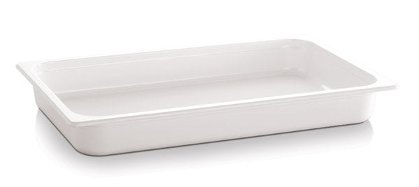 SMART LINE Melaminbehälter GN 1/2 - 065 mm - Weiß (3,4 l)