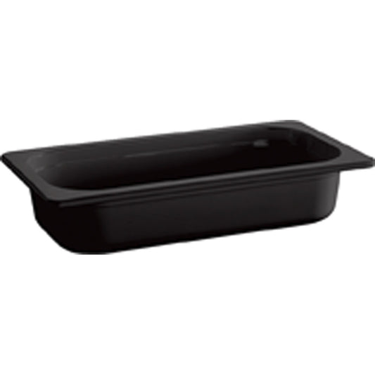 SMART LINE Melaminbehälter GN 1/3 - 065 mm - Schwarz (2,0 l)