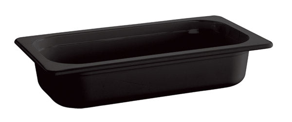 SMART LINE Melaminbehälter GN 1/4 - 065 mm - Schwarz (1,4 l)