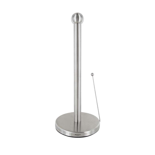 Küchenrollenhalter Ø 15 cm - gebürsteter Edelstahl