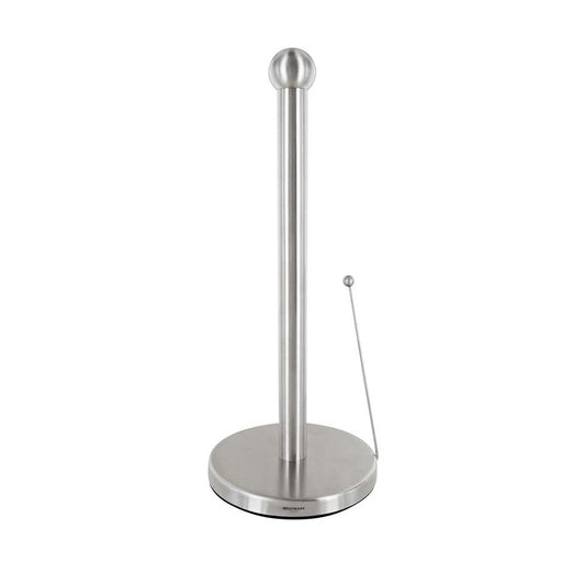 Küchenrollenhalter Ø 15 cm - gebürsteter Edelstahl