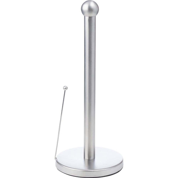 Küchenrollenhalter Ø 15 cm - gebürsteter Edelstahl