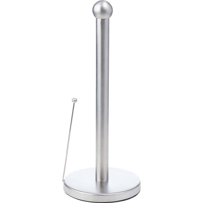 Küchenrollenhalter Ø 15 cm - gebürsteter Edelstahl