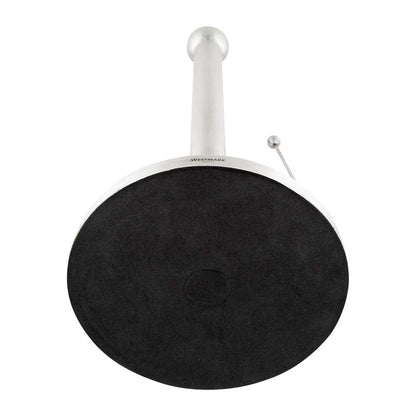 Küchenrollenhalter Ø 15 cm - gebürsteter Edelstahl