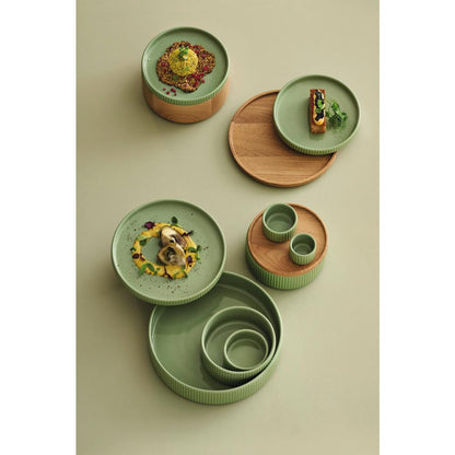 THE GRID Kaffeebecher - 7,5 x 9,5 cm - 24 cl-Porzellan, Sand
