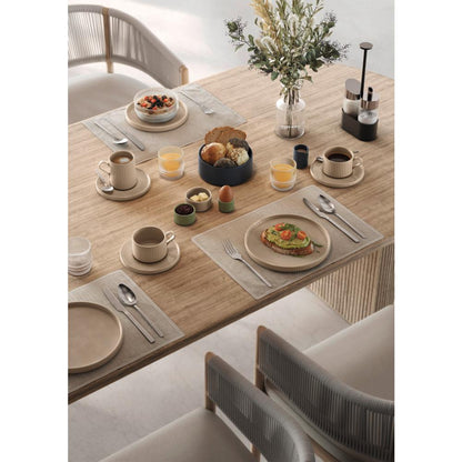 THE GRID Naturschieferpl.GN 1/2  - mit Ausschnitt (Ø 22 cm)