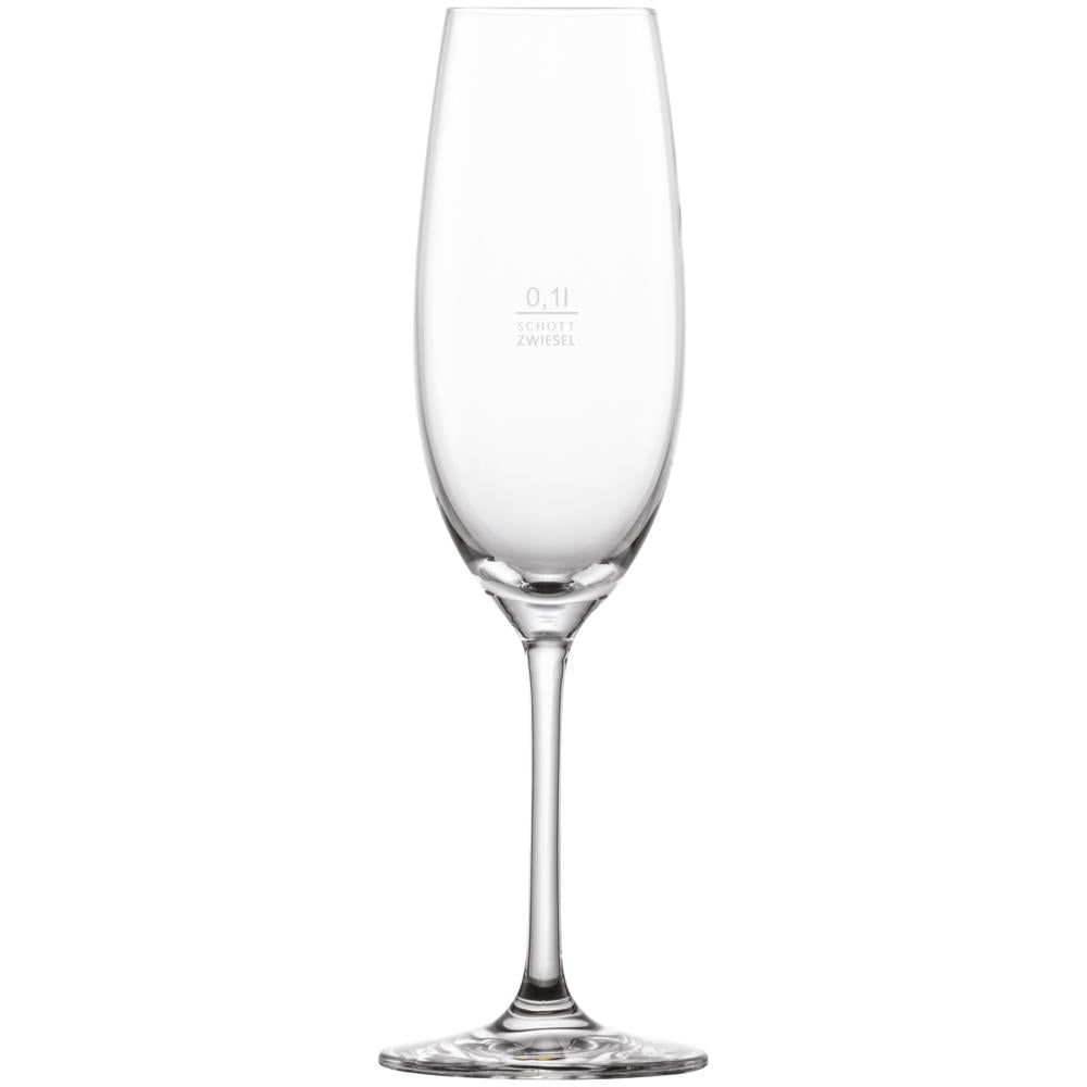 IVENTO Sektglas - 22 cl - (Ø 7 x 22,2 cm) - geeicht /-/ 0,1 l