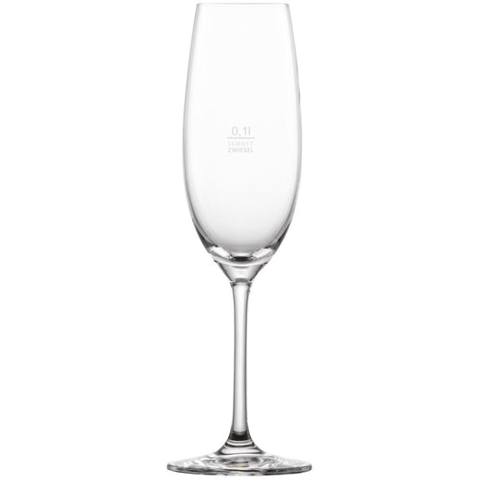 IVENTO Sektglas - 22 cl - (Ø 7 x 22,2 cm) - geeicht /-/ 0,1 l
