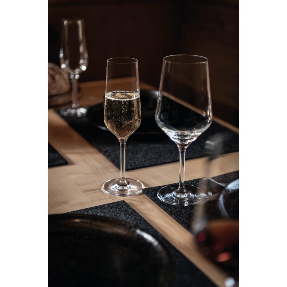CINCO Sektglas - 24 cl - (Ø 7 x 24,4 cm) - geeicht /-/ 0,1 l
