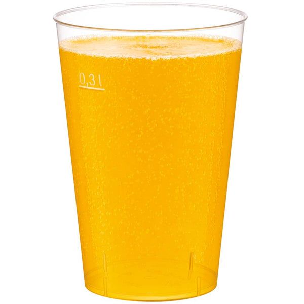 BASIC  Mehrweg Trinkbecher - geeicht /-/ 0,3 l - PP