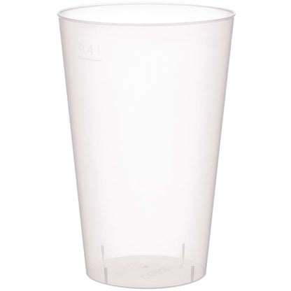 BASIC  Mehrweg Trinkbecher - geeicht /-/ 0,4 l - PP