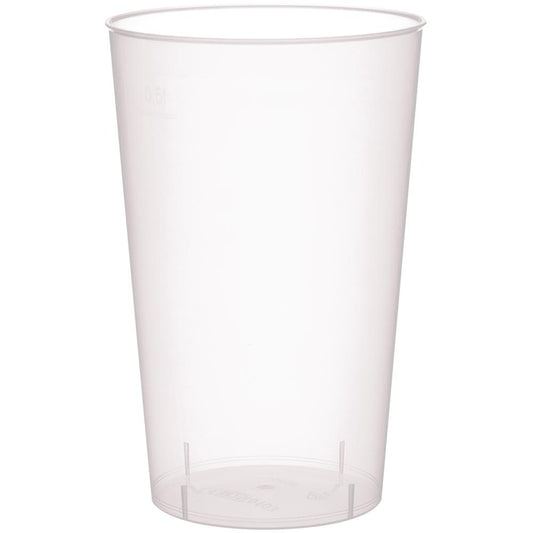 BASIC  Mehrweg Trinkbecher -  geeicht /-/ 0,5 l - PP