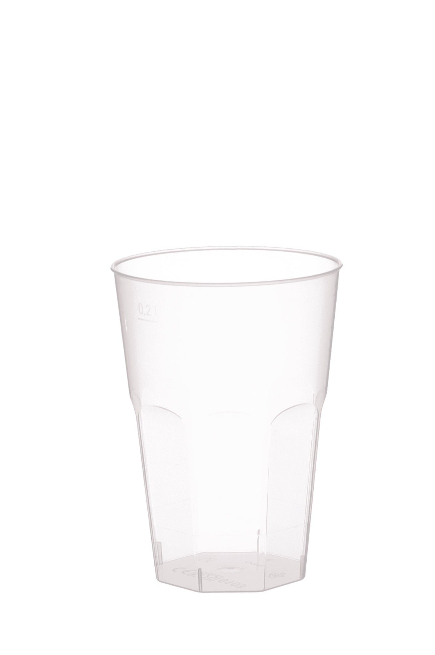 BASIC  Cocktail  Mehrweg Trinkbecher  -  geeicht /-/ 0,2 l - PP
