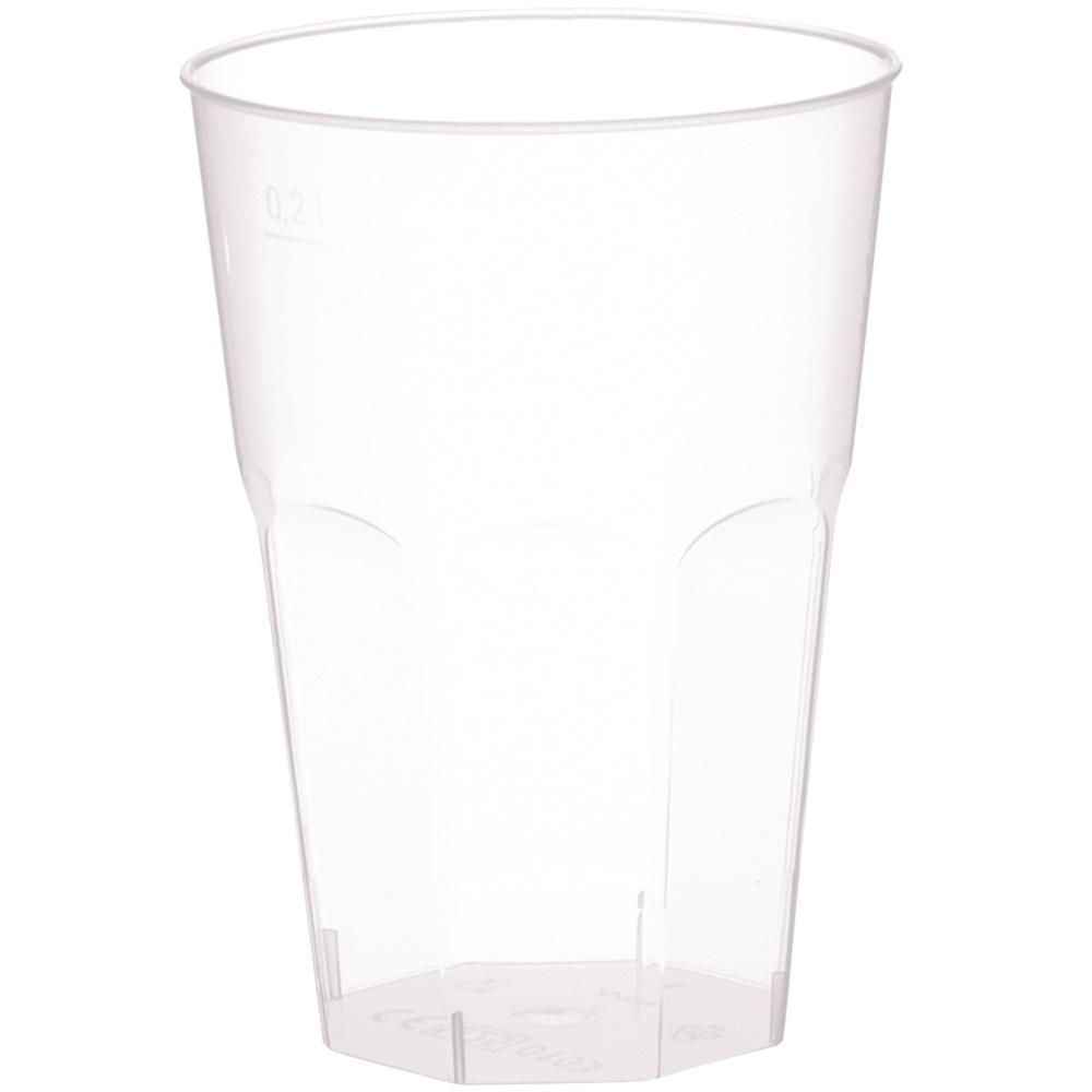 BASIC  Cocktail Mehrweg Trinkbecher  -  geeicht /-/ 0,3 l - PP