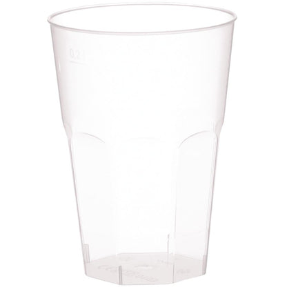 BASIC  Cocktail Mehrweg Trinkbecher  -  geeicht /-/ 0,3 l - PP