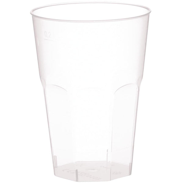 BASIC  Cocktail Mehrweg Trinkbecher  -  geeicht /-/ 0,3 l - PP