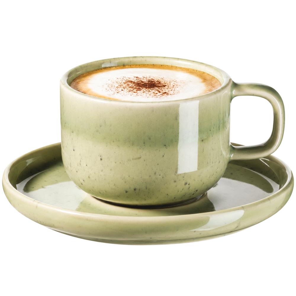 CANDY Kaffeetasse inkl. Untertasse - Grün
