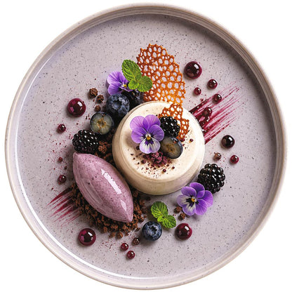 CANDY Dessertteller - (Ø 22 x 2,7 cm) - Flieder