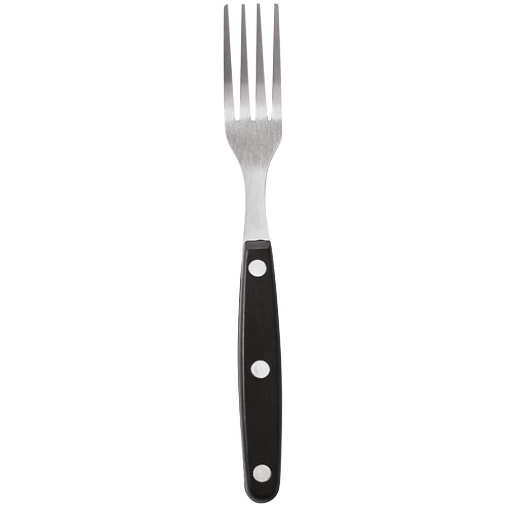 Steakgabel, schwarz - 20 cm (Set mit 6 Stück)