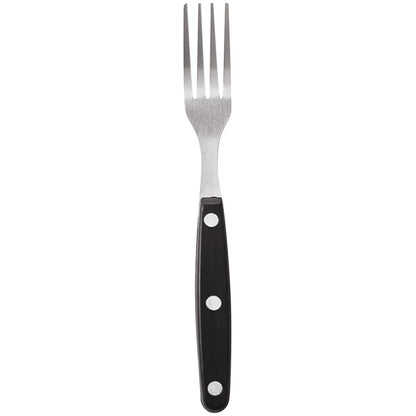 Steakgabel, schwarz - 20 cm (Set mit 6 Stück)