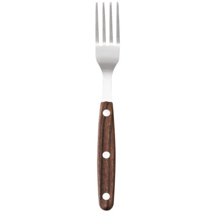 Steakgabel, braun - 20 cm (Set mit 6 Stück)