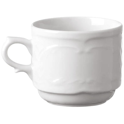 FLORA Espressotasse - 12 cl (stapelbar)