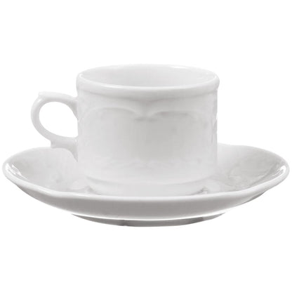 FLORA Cappuccinotasse - 25 cl (stapelbar)