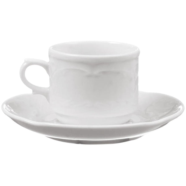 FLORA Cappuccinotasse - 25 cl (stapelbar)