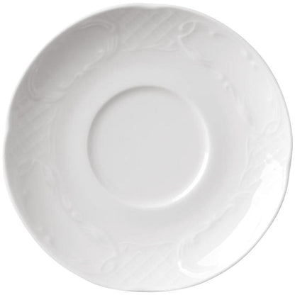 FLORA Kombi-Untertasse für Cappuccino & Suppentasse - Ø 15,8 cm