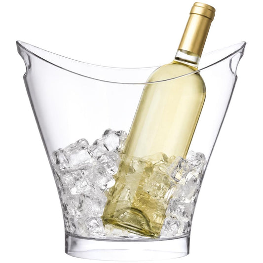 Wein- & Sektkühler aus SAN - 30  x 24  x 26 cm