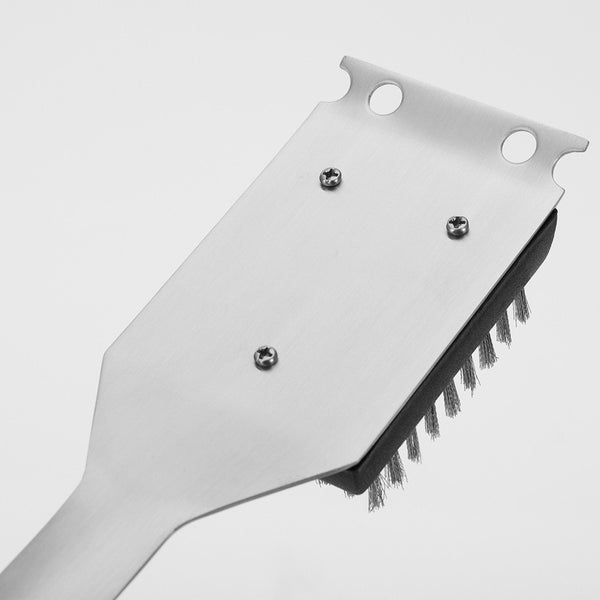 Grillbürste 38,5 cm mit Schaber